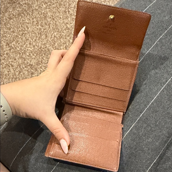 Louis Vuitton Monogram Canvas Wallet in Brown and Gold - Picture 3 of 7